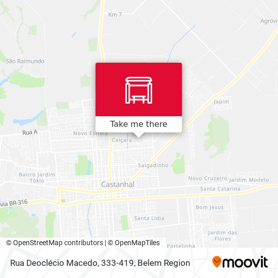 Rua Deoclécio Macedo, 333-419 map
