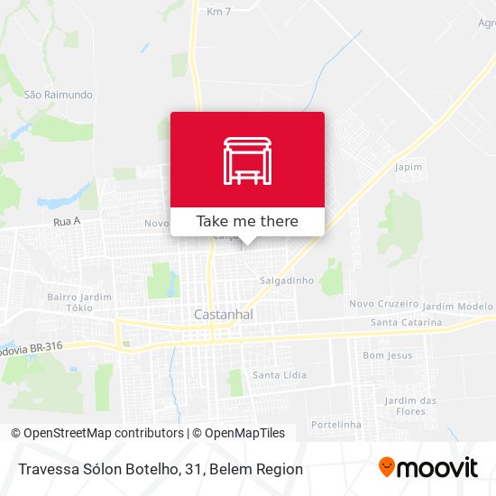 Travessa Sólon Botelho, 31 map
