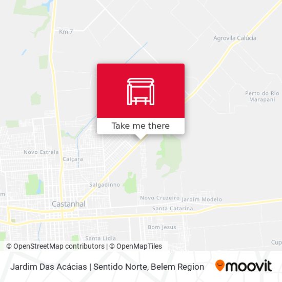 Jardim Das Acácias | Sentido Norte map