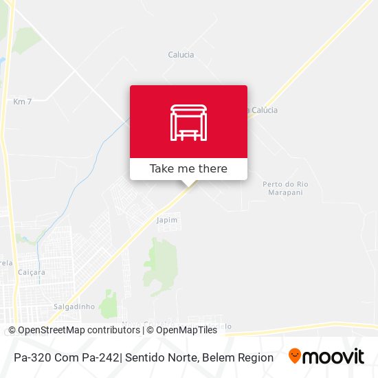 Pa-320 Com Pa-242| Sentido Norte map