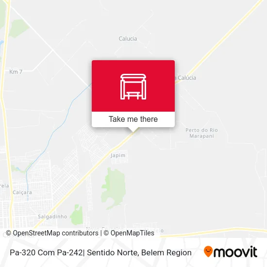 Pa-320 Com Pa-242| Sentido Norte map