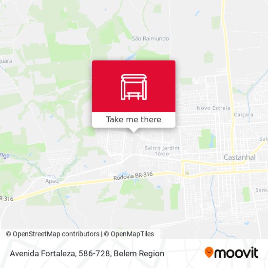 Avenida Fortaleza, 586-728 map