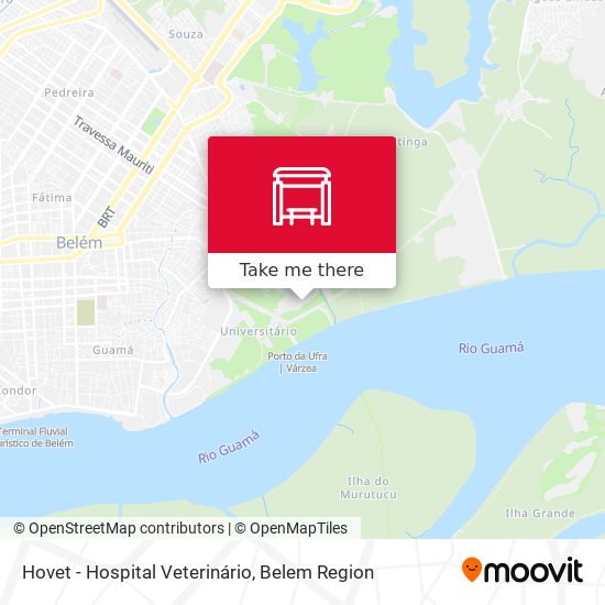 Hovet - Hospital Veterinário map