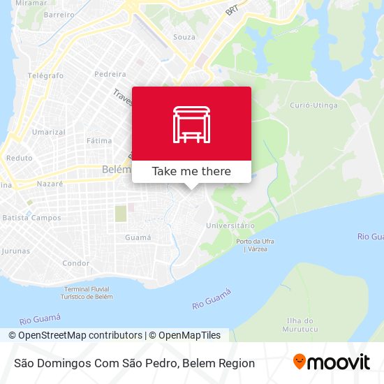São Domingos Com São Pedro map