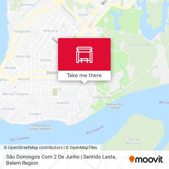 São Domingos Com 2 De Junho | Sentido Leste map