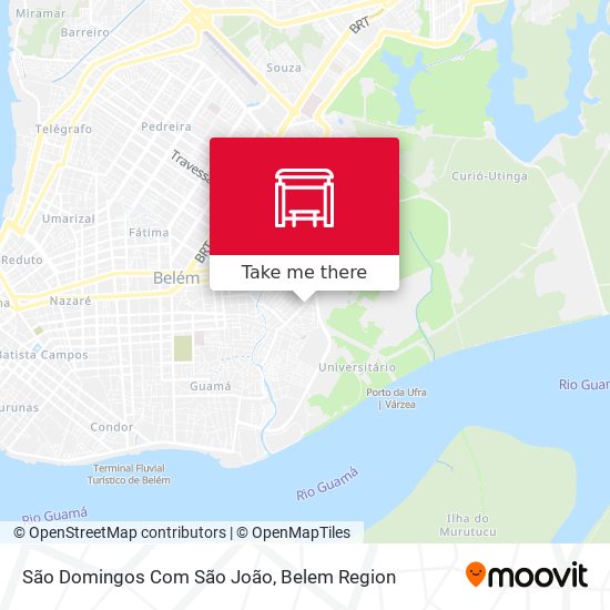 São Domingos Com São João map