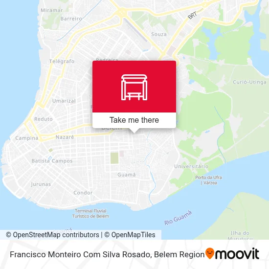 Francisco Monteiro Com Silva Rosado map