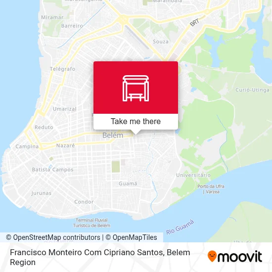 Francisco Monteiro Com Cipriano Santos map