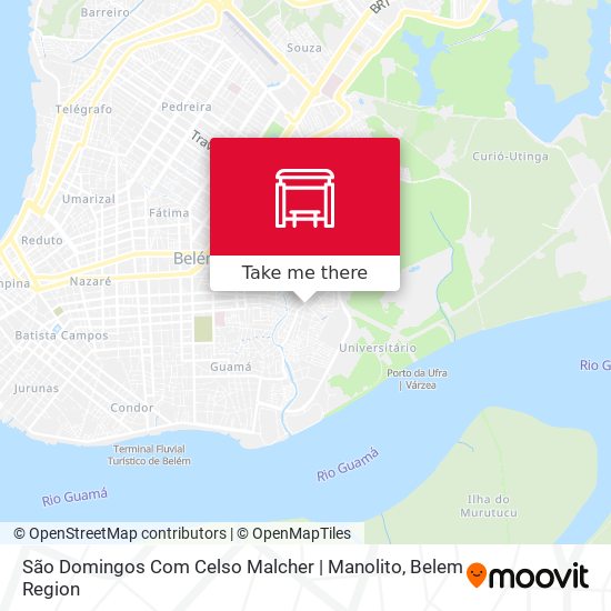 São Domingos Com Celso Malcher | Manolito map