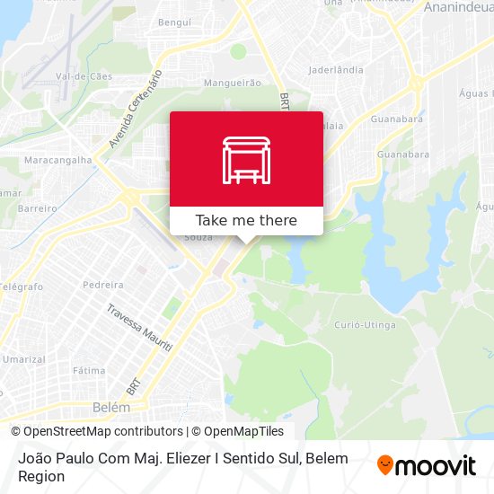 João Paulo Com Maj. Eliezer I Sentido Sul map