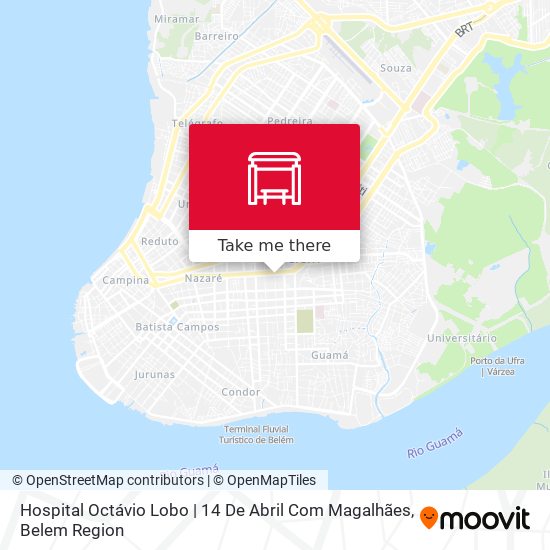 Hospital Octávio Lobo | 14 De Abril Com Magalhães map