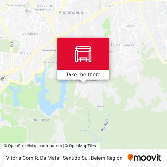Vitória Com R. Da Mata | Sentido Sul map