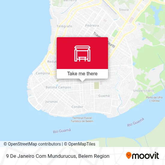 9 De Janeiro Com Mundurucus map