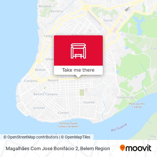 Magalhães Com José Bonifácio 2 map