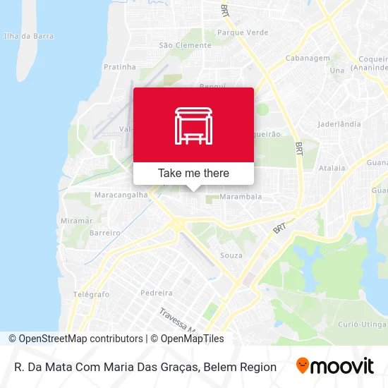 R. Da Mata Com Maria Das Graças map