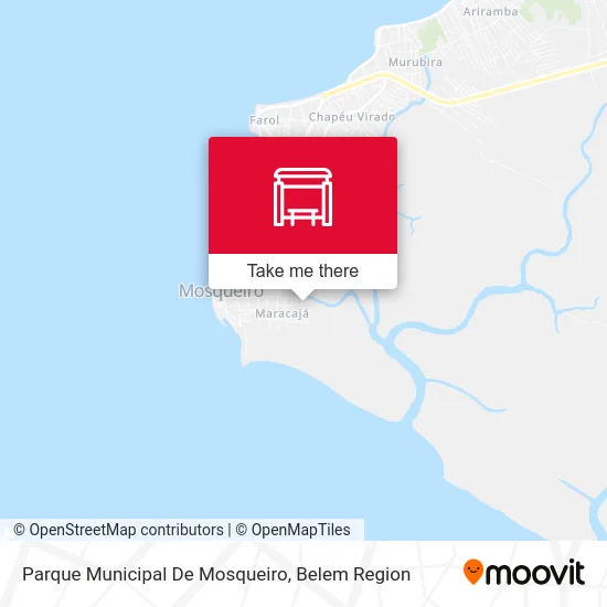 Parque Municipal De Mosqueiro map