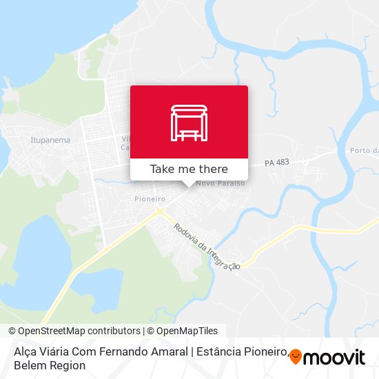 Alça Viária Com Fernando Amaral | Estância Pioneiro map