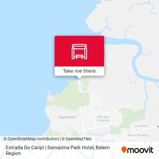 Estrada Do Caripi | Samaúma Park Hotel map