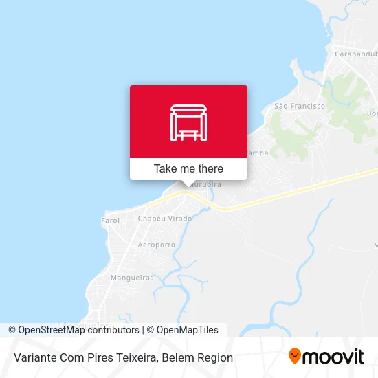 Variante Com Pires Teixeira map