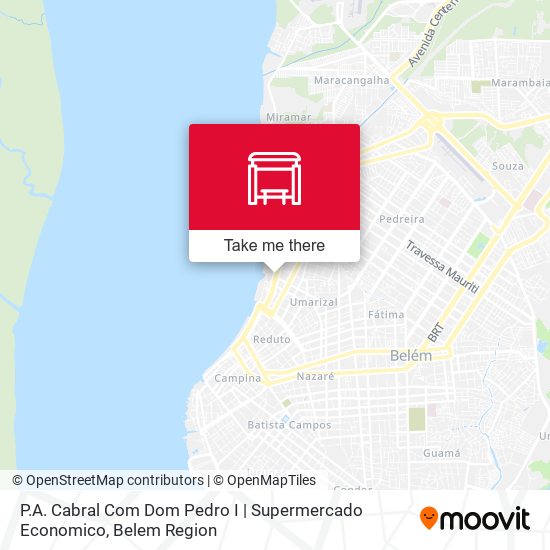 P.A. Cabral Com Dom Pedro I | Supermercado Economico map