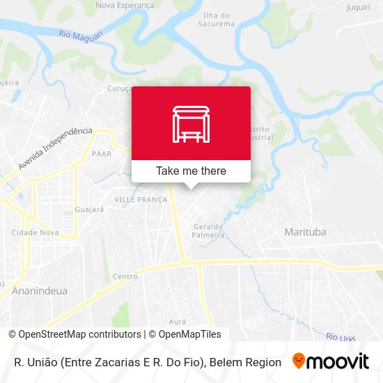 R. União (Entre Zacarias E R. Do Fio) map