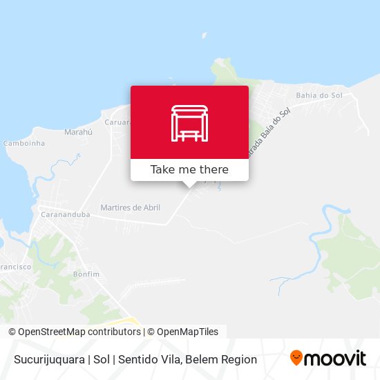 Sucurijuquara | Sol | Sentido Vila map