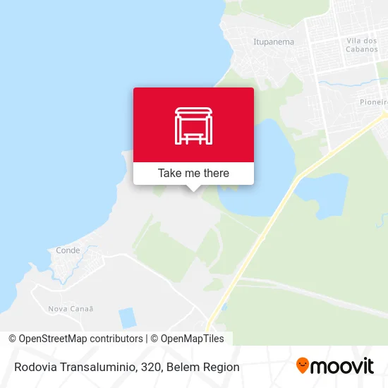 Rodovia Transaluminio, 320 map