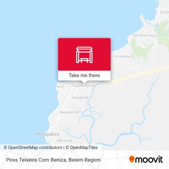 Pires Teixeira Com Beniza map