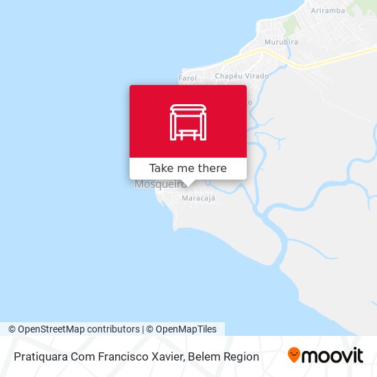 Pratiquara Com Francisco Xavier map