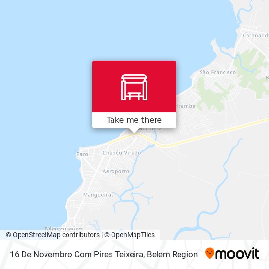 16 De Novembro Com Pires Teixeira map