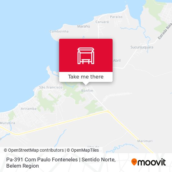 Pa-391 Com Paulo Fonteneles | Sentido Norte map