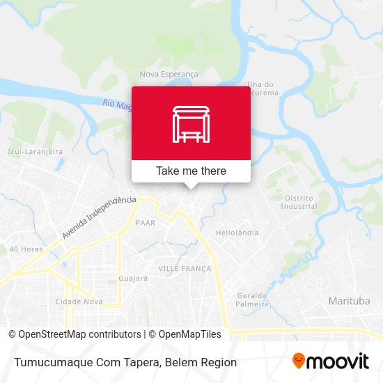 Tumucumaque Com Tapera map