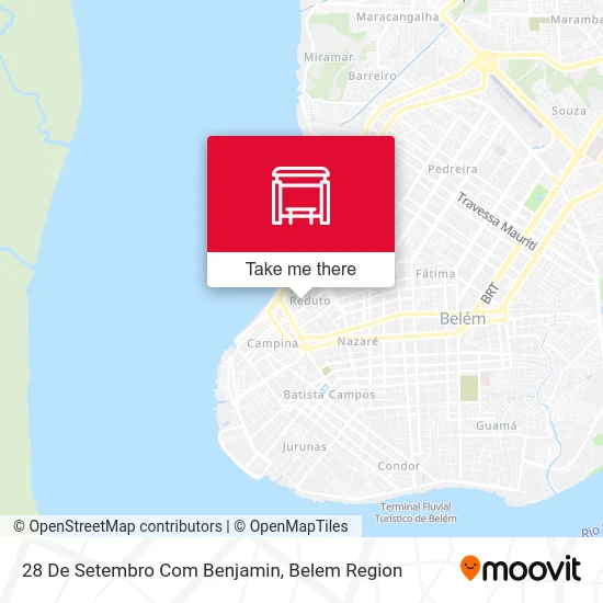 28 De Setembro Com Benjamin map