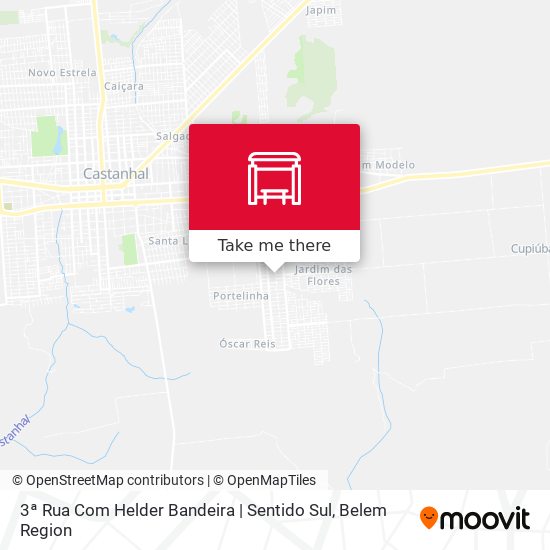 3ª Rua Com Helder Bandeira | Sentido Sul map