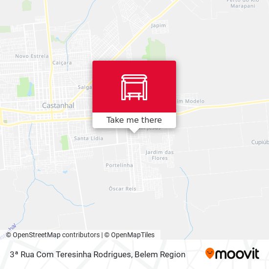 3ª Rua Com Teresinha Rodrigues map