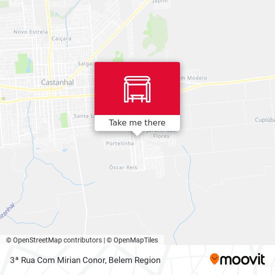 3ª Rua Com Mirian Conor map