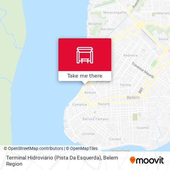 Terminal Hidroviário (Pista Da Esquerda) map