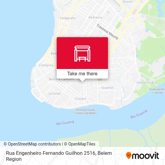 Rua Engenheiro Fernando Guilhon 2516 map