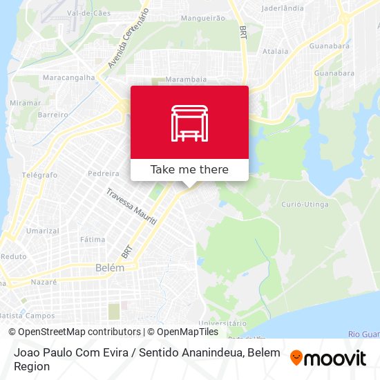 Joao Paulo Com Evira / Sentido Ananindeua map