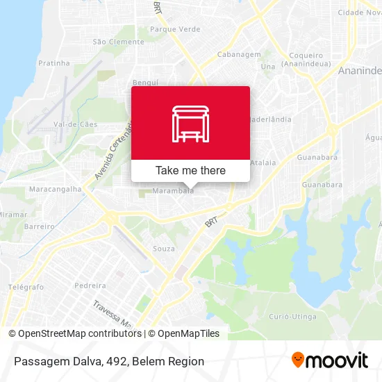 Passagem Dalva, 492 map