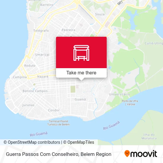 Guerra Passos Com Conselheiro map