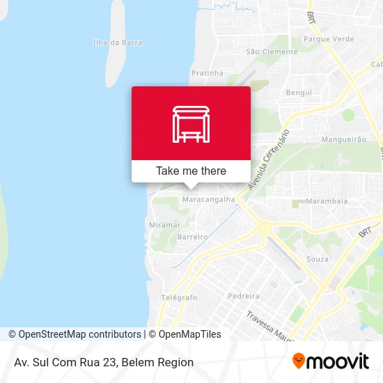 Av. Sul Com Rua 23 map