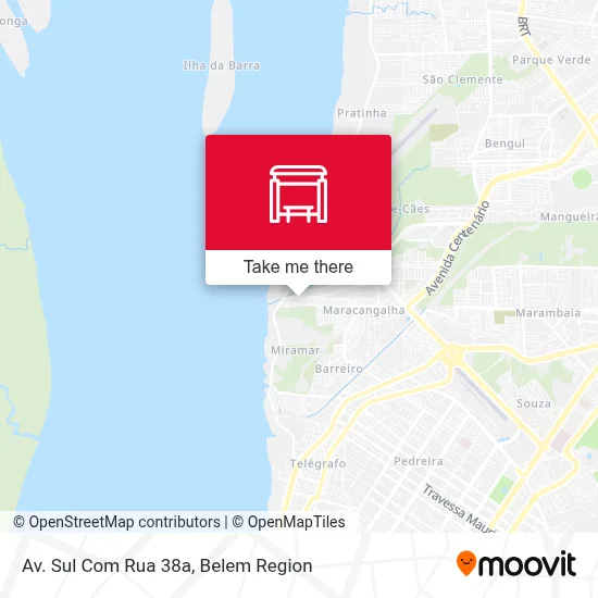 Av. Sul Com Rua 38a map