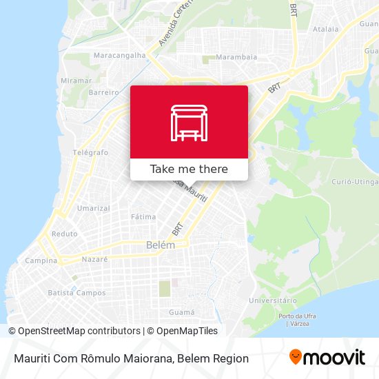 Mauriti Com Rômulo Maiorana map
