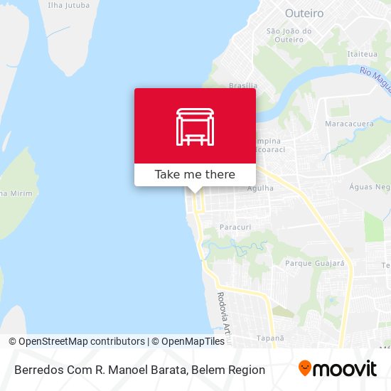 Berredos Com R. Manoel Barata map
