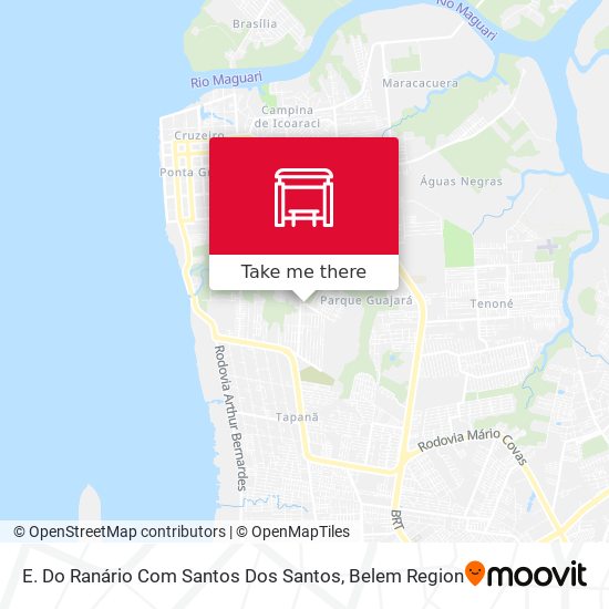E. Do Ranário Com Santos Dos Santos map