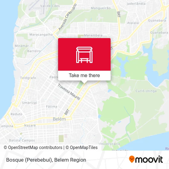 Bosque (Perebebuí) map