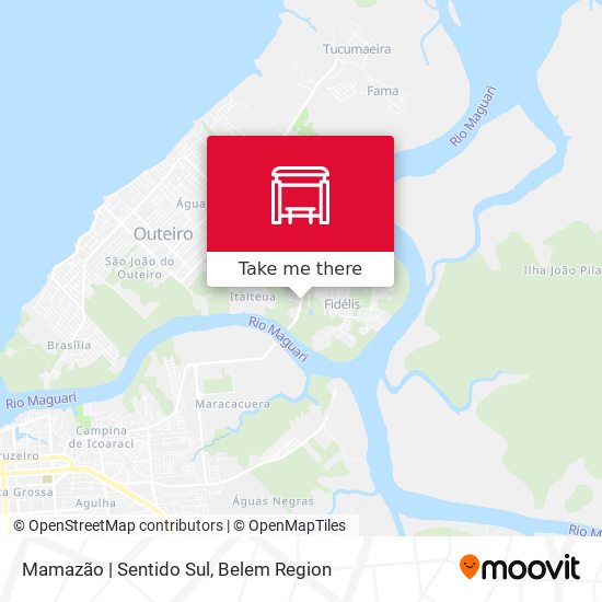 Mamazão | Sentido Sul map