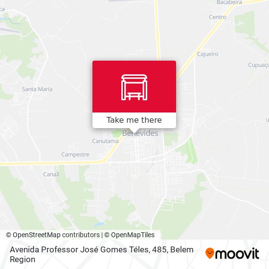 Avenida Professor José Gomes Téles, 485 map