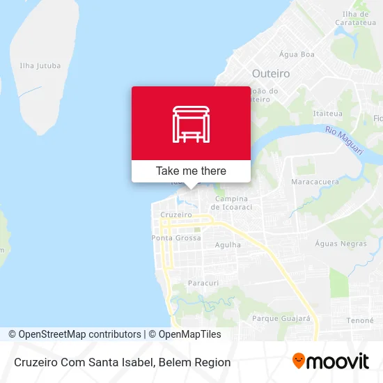 Cruzeiro Com Santa Isabel map